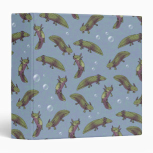 Axolotls! (Light version) 3 Ring Binder