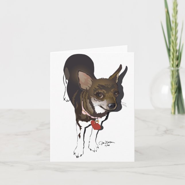 ¡Ay Chihuahua! I Love You! Card (Front)
