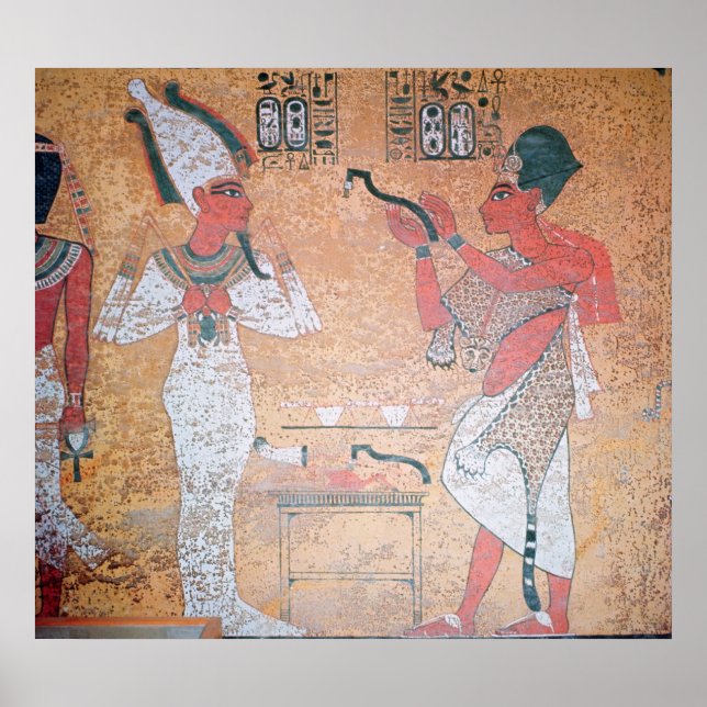 Ay performing the opening of the mouth ceremony poster (Front)