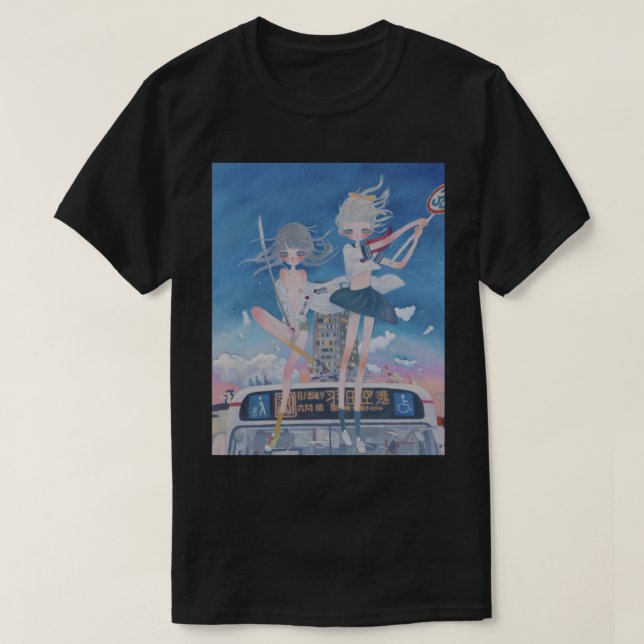aya takano original Premium Scoop  T-Shirt (Design Front)