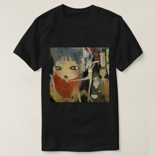 Aya Takano towns life   T-Shirt (Design Front)