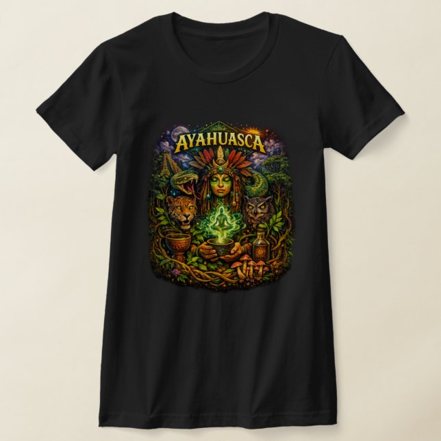 Ayahuasca Awakening Graphic Tee (Laydown)