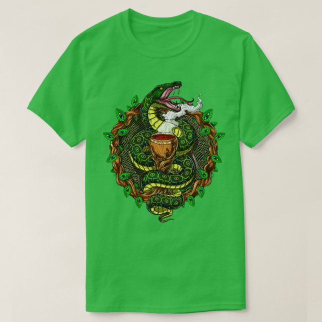 Ayahuasca Snake T-Shirt (Design Front)