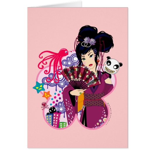 Ayaka in Harajuku Town Cards (Front)