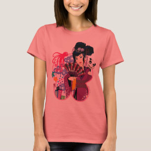 Ayaka in Harajuku Town T-Shirt