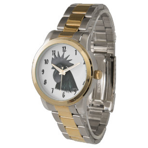 Ayam Cemani Rooster Head Watch