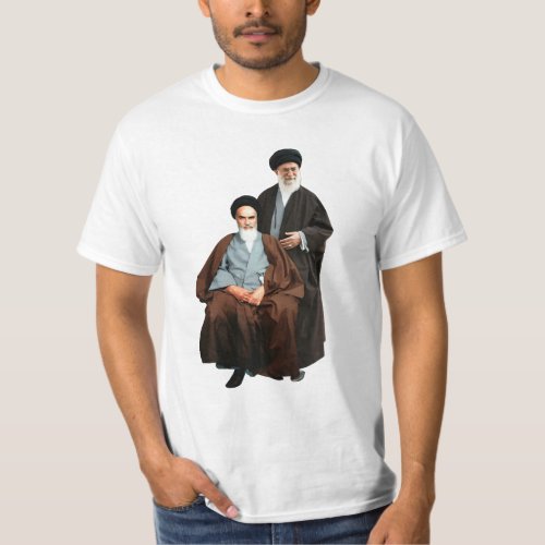  Ayatollah Khomeini and Khamenei T_Shirt