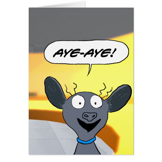 Aye-Aye! Cards (Front)