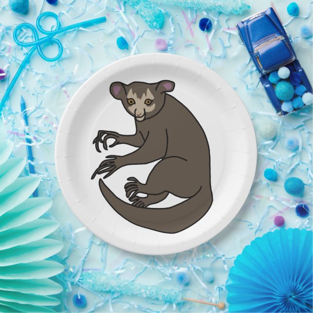Aye aye Lemur Paper Plates (Party)