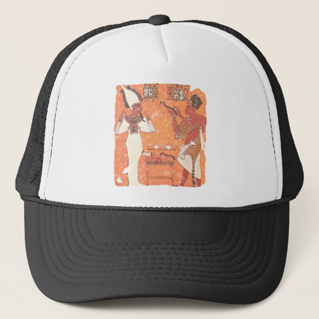 Aye before Tut Trucker Hat (Front)