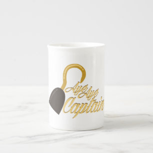 Aye Captain Bone China Mug