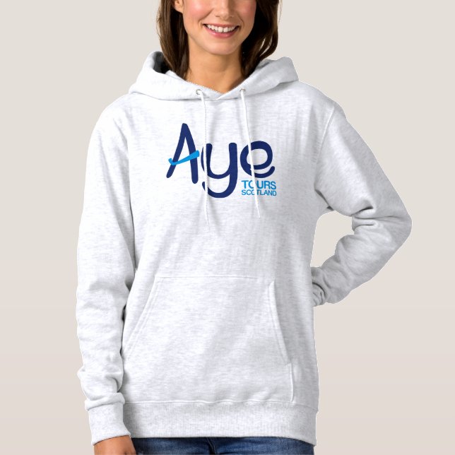 Aye Tours Ladies Hoodie (Front)