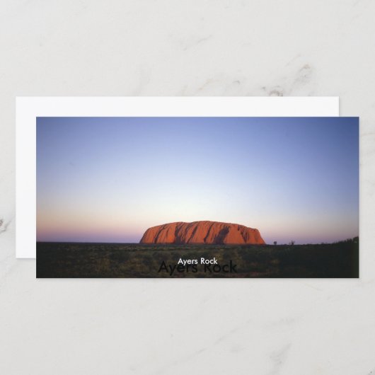 Ayers Rock (Front/Back)
