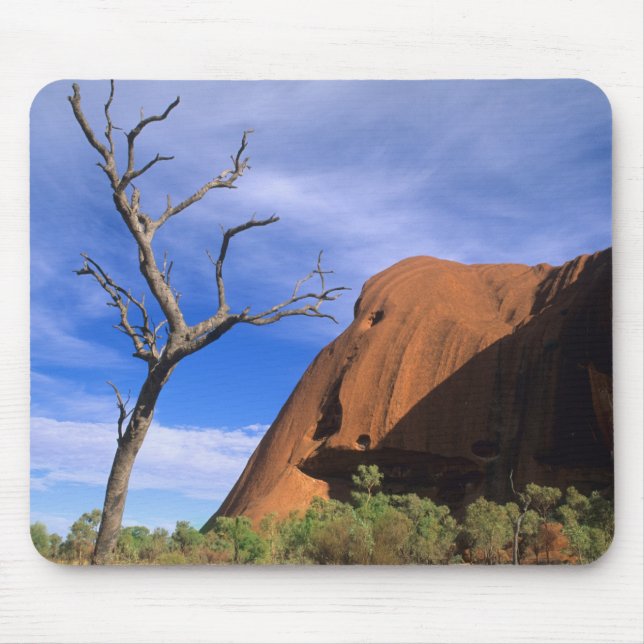 Ayers Rock Uluru in the Outback Australia Mouse Pad (Front)
