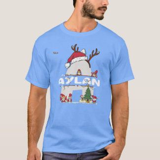 Aylan Christmasw Aylan Name for funny Xmas T-Shirt