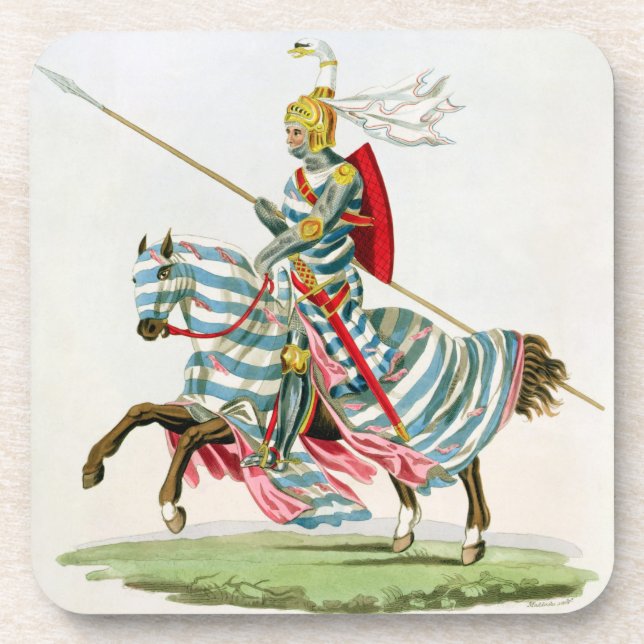 Aylmer de Valence, Earl of Pembroke (1265?-1324), Beverage Coaster (Front)