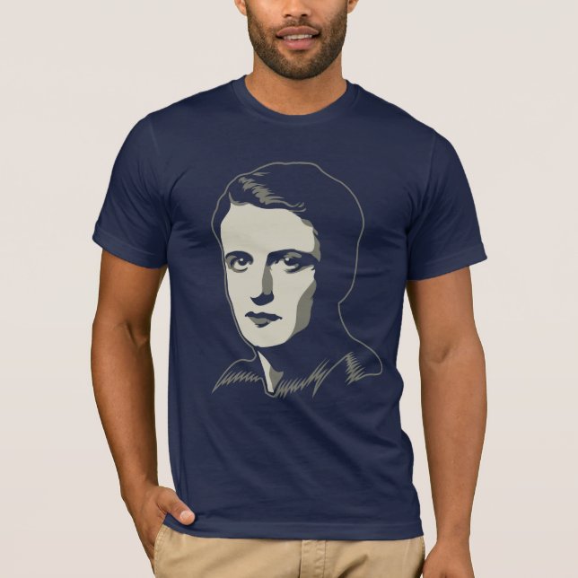 Ayn Rand Customizable T-Shirt (Front)