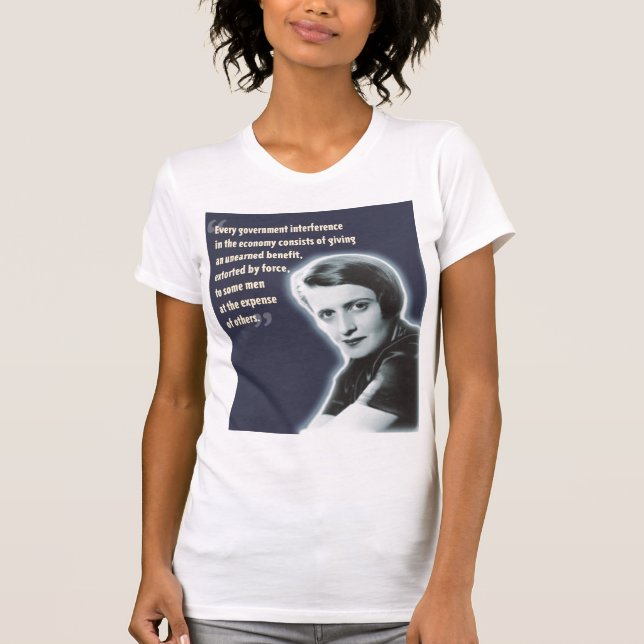 Ayn Rand T-Shirt (Front)