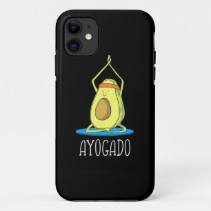 Ayogado Avocado Yoga Lover iPhone 11 Case