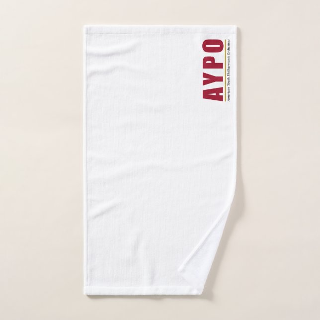AYPO Red Logo Hand Towel (Hand Towel)
