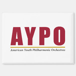 AYPO Red Logo Magnet