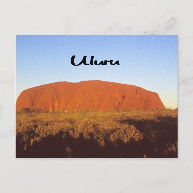 Ayres Rock Postcard (Front)
