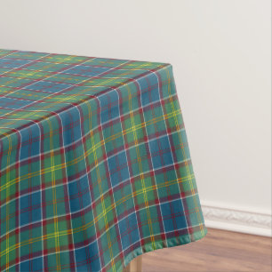 Ayrshire Scotland District Tartan Tablecloth