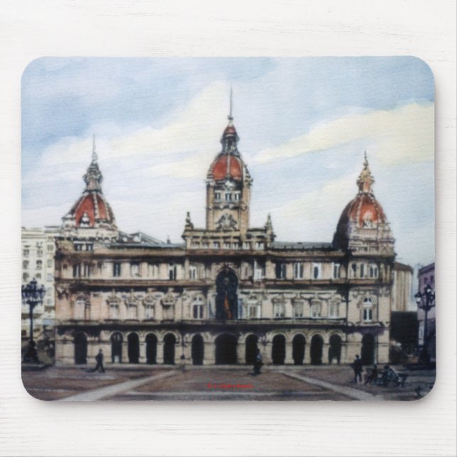 Ayuntamiento de A Coruña Mouse Pad (Front)