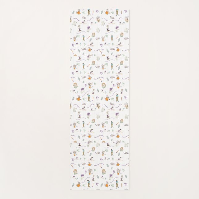 Ayurveda Vata Dosha Yoga Mat (Front)