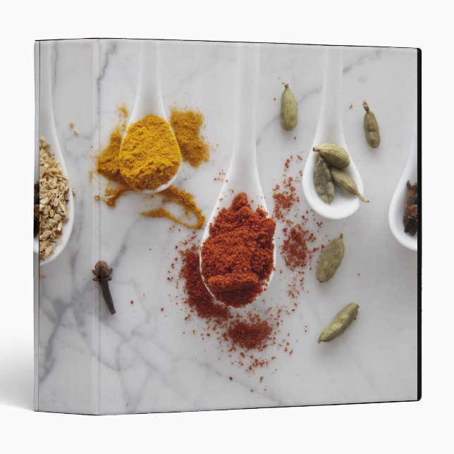 Ayurvedic Warming Spices Binder (Front/Spine)