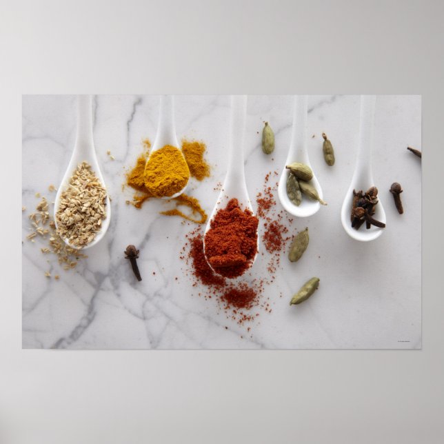 Ayurvedic Warming Spices Poster (Front)