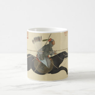 Ayusi Sweeping Bandits with a Lance Fine Art Coffee Mug