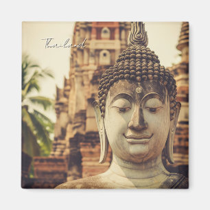 Ayutthaya Thailand Buddha statue Magnet