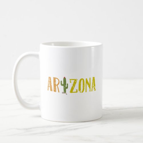 Az Arizona Grand Canyon Cactus State Outdo Coffee Mug