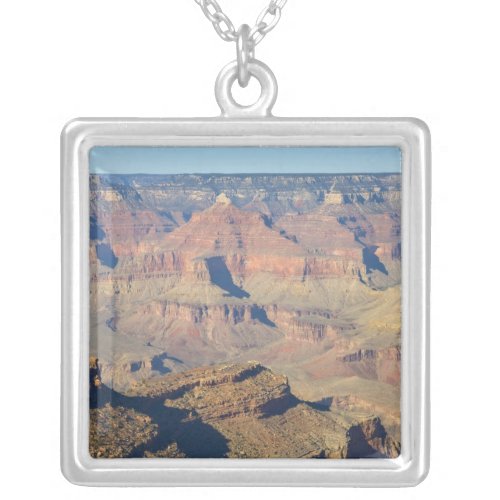 AZ Arizona Grand Canyon National Park South 3 Silver Plated Necklace