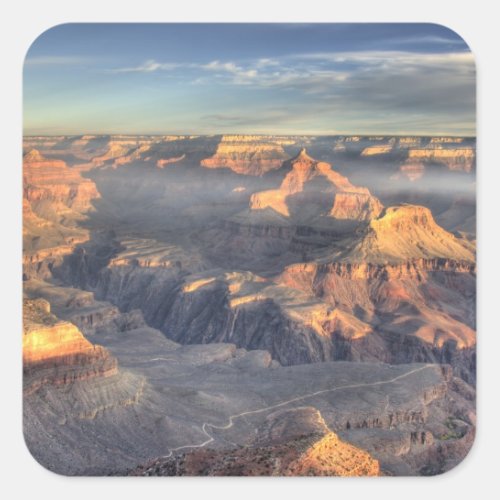 AZ Arizona Grand Canyon National Park South 5 Square Sticker