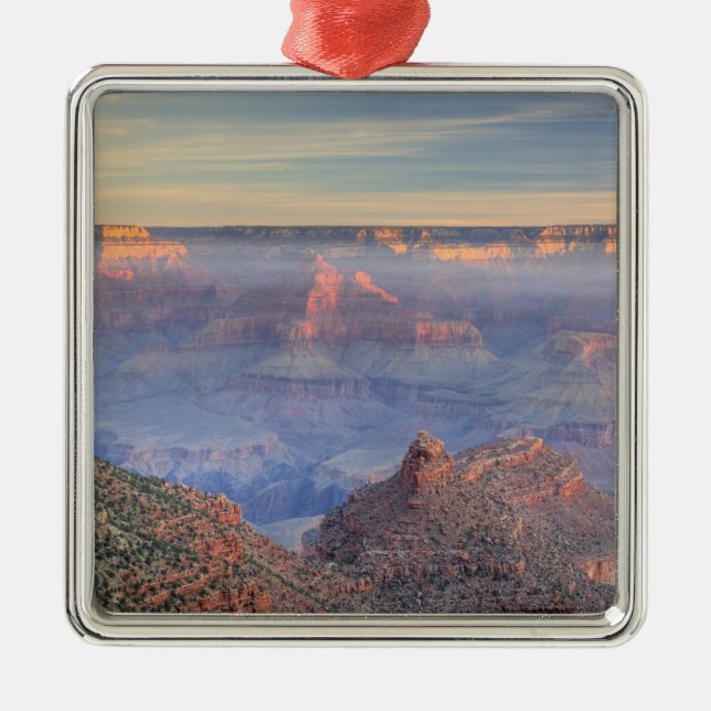 AZ, Arizona, Grand Canyon National Park, South 6 Metal Ornament (Front)