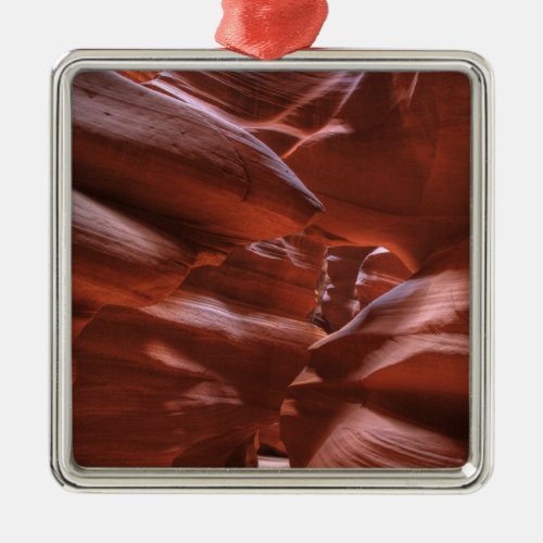 AZ Arizona Page Upper Antelope Canyon Metal Ornament