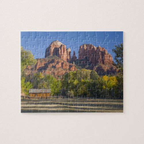 AZ Arizona Sedona Crescent Moon Recreation 2 Jigsaw Puzzle