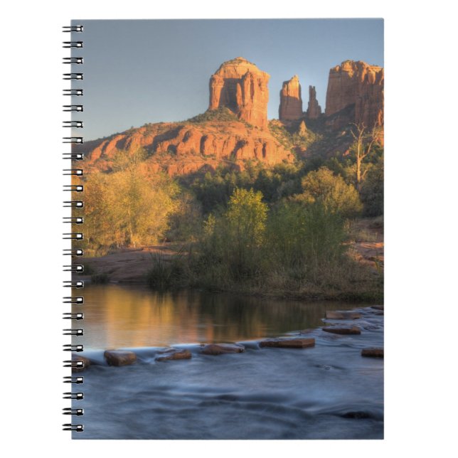 AZ, Arizona, Sedona, Crescent Moon Recreation 3 Notebook (Front)