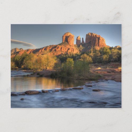 AZ Arizona Sedona Crescent Moon Recreation 3 Postcard