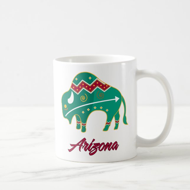 AZ Buffalo Clan 2 Coffee Mug (Right)