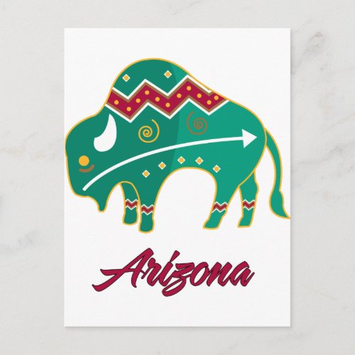 AZ Buffalo Clan 2 Postcard