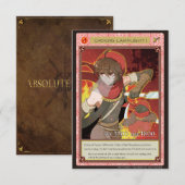 AZ card - Choking Lamplight I (Front/Back)