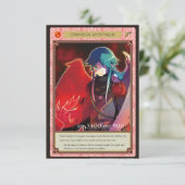 AZ card - Crimson Mystique (Standing Front)
