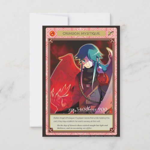 AZ card - Crimson Mystique
