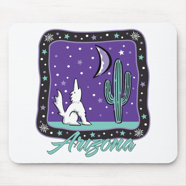 AZ-Coyote Mouse Pad (Front)