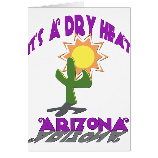 AZ-It's a Dry Heat Cards (Front)