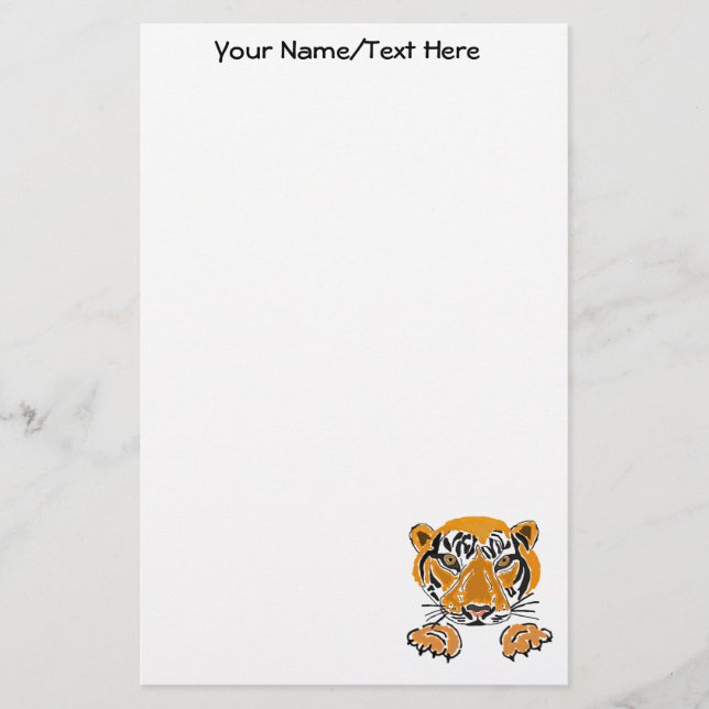 AZ- Leaping Tiger Stationery (Front)