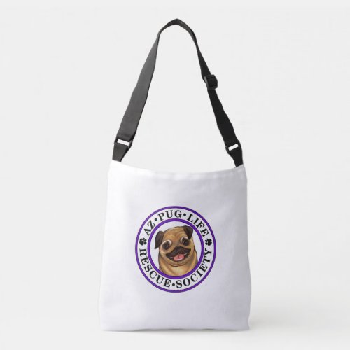 AZ Pug Life cross body style bag